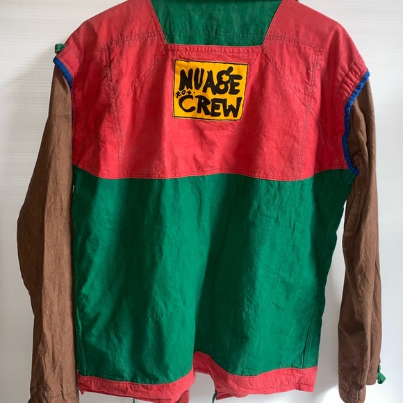 Vintage 70s/80s bright hippie bohemian Bali Baggus crazy jacket unisex one size - Picture 8 of 16